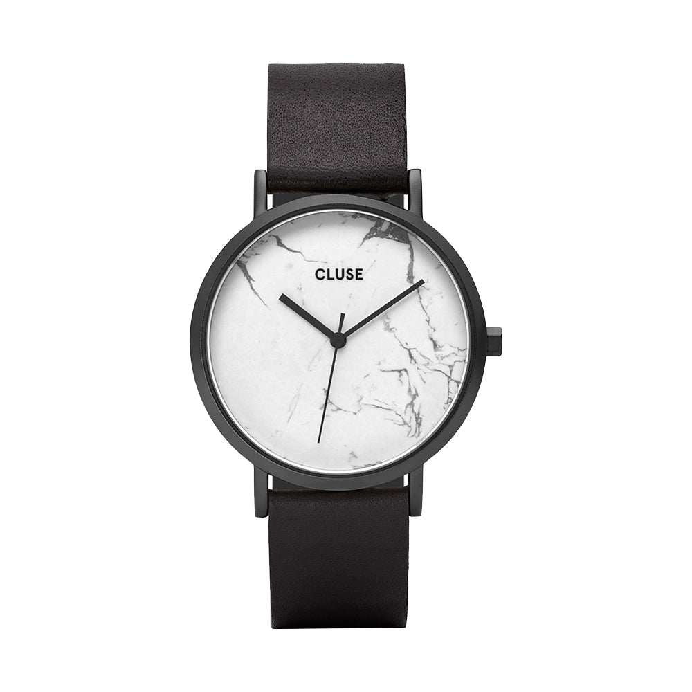 CLUSE La Roche Full Black White Marble