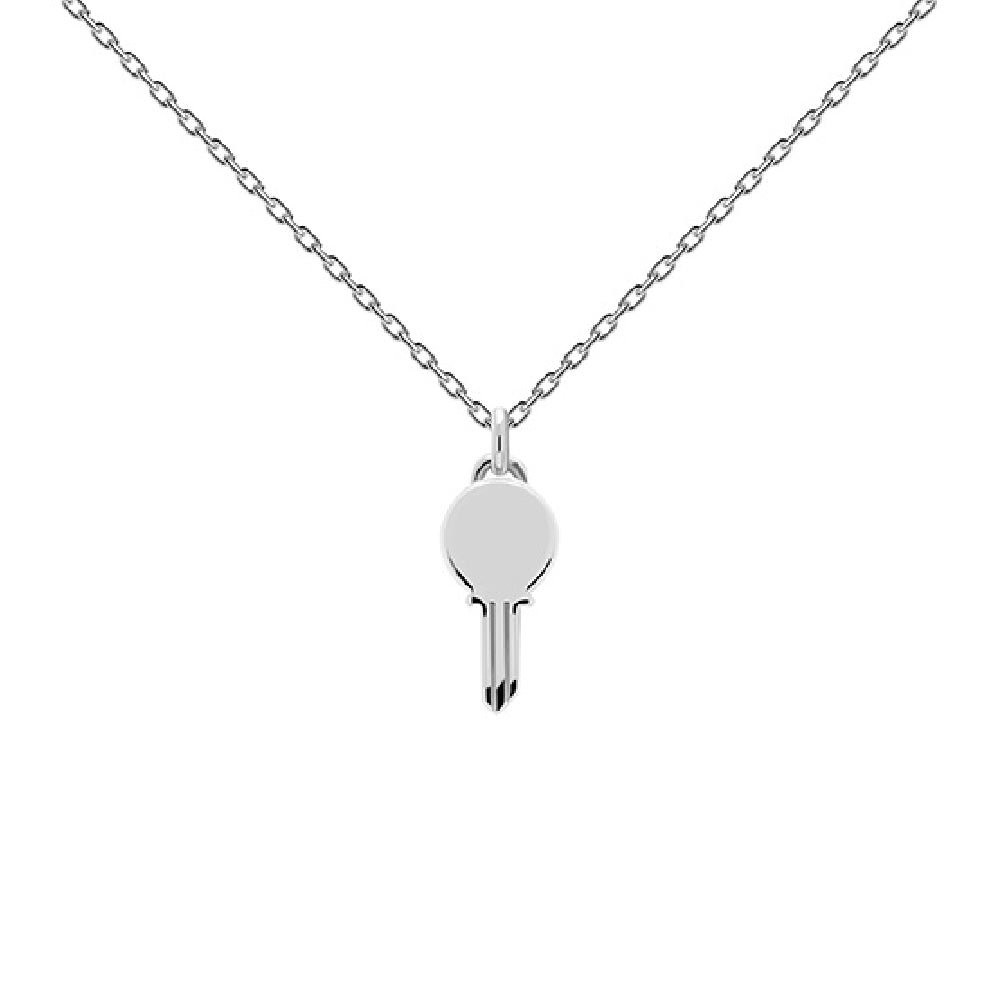 PDPaola Engrave Me Eternum Silver Necklace