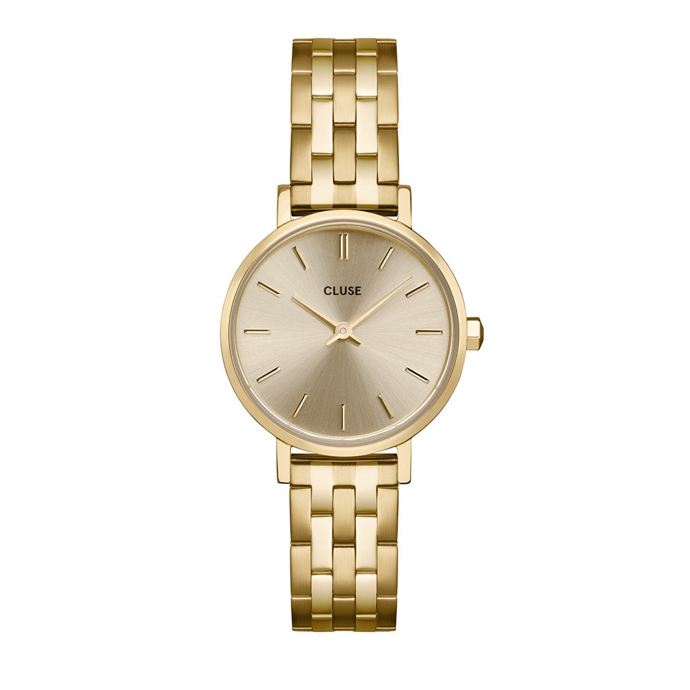 CLUSE Boho Chic Petite Steel Watch Gold Gold Colour