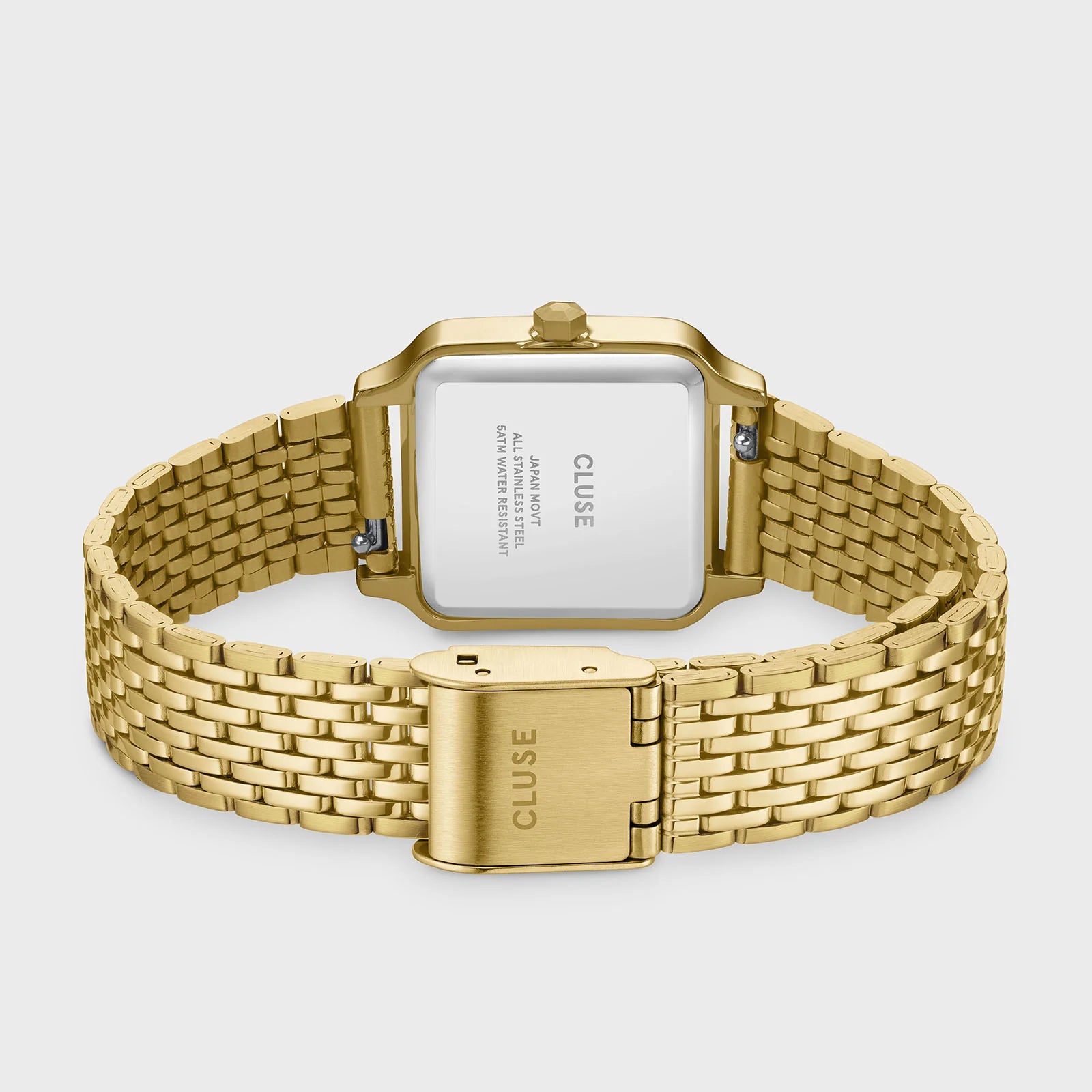CLuse Gracieuse Petite Watch Steel, Lace Textured, Gold Colour