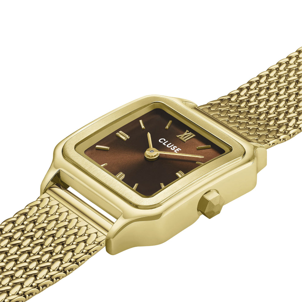 CLUSE Gracieuse Petite, Mesh, Brown, Gold Colour CW11830