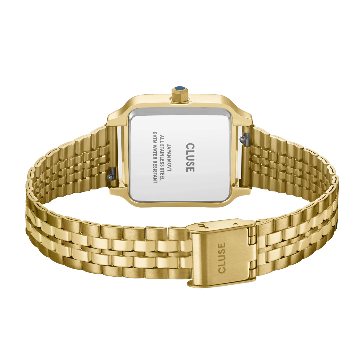 CLUSE Gracieuse Watch Steel, Kyanite Blue, Gold Colour