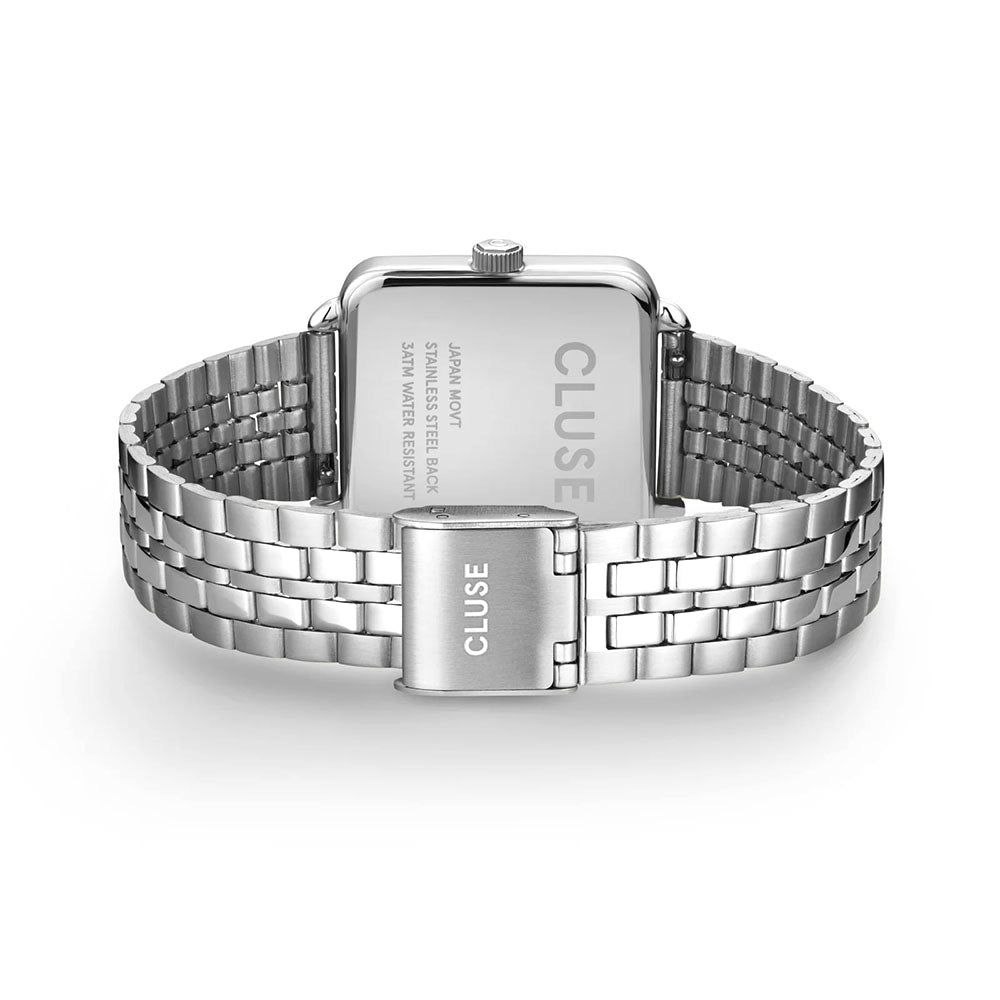 Cluse La Tétragone Multifunction Watch Steel, Full Silver Colour