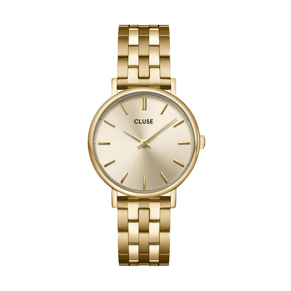 Cluse Pavane Petite 2.0 Steel Watch Full Gold Colour