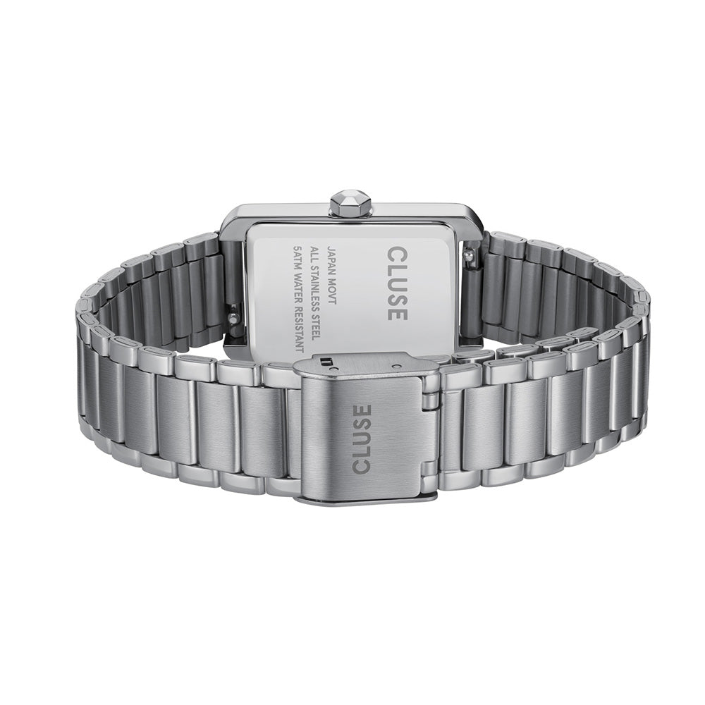 CLUSE Belissena Watch Steel White Silver Colour