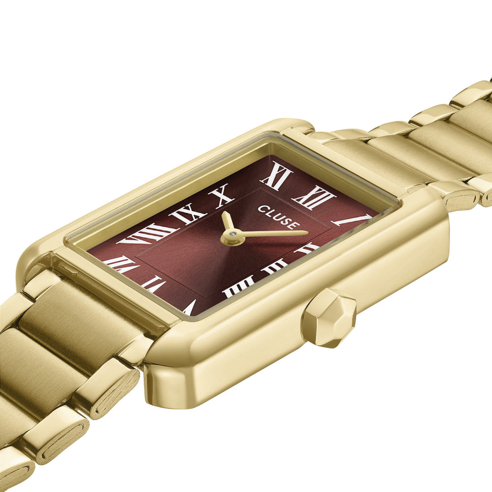 Cluse Belisenna Watch Steel, Mocha, Gold Colour CW15010