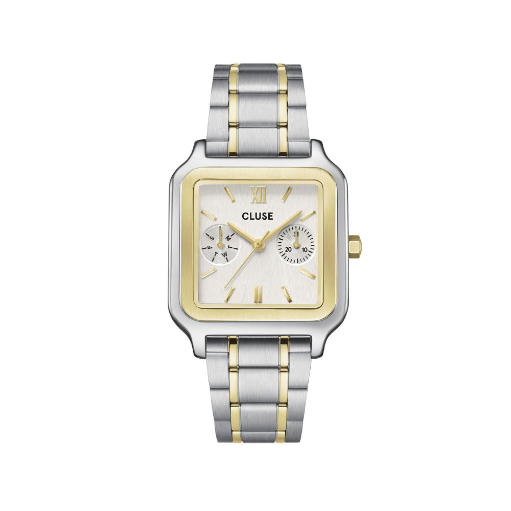CLUSE Gracieuse Multifunction, Steel, Silver, Two Tone CW16402