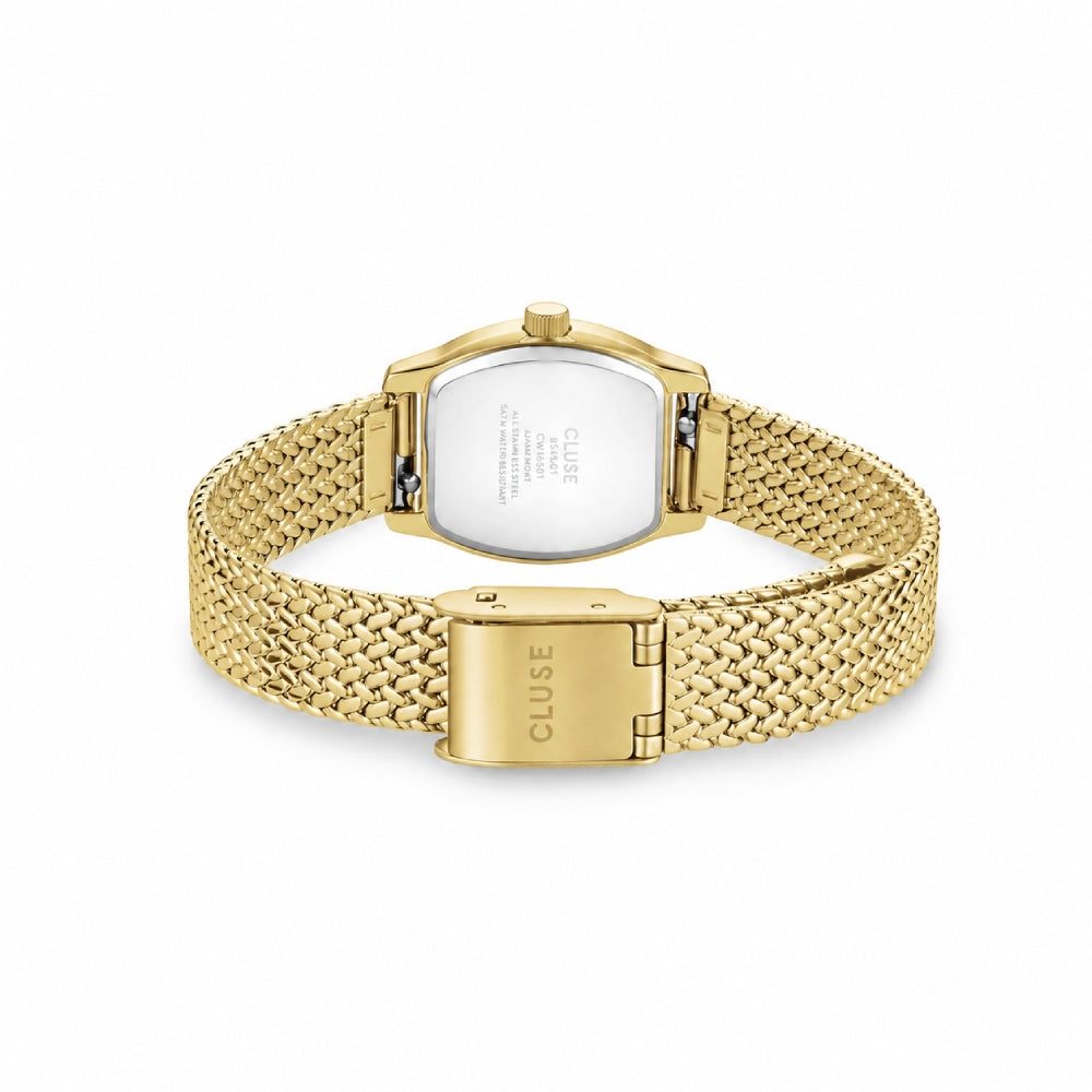 CLUSE Tonnette Mini, Mesh, White, Gold Colour CW16501