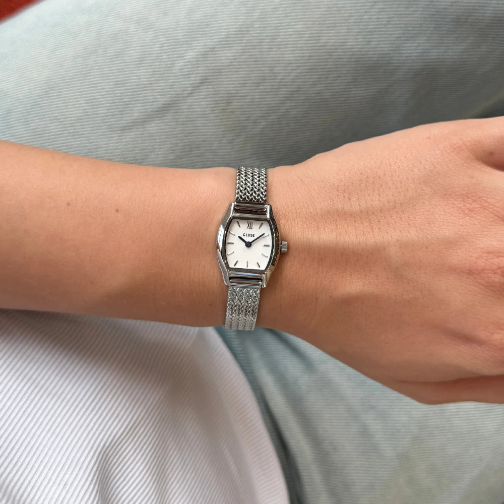 CLUSE Tonnette Mini, Mesh, Silver, Silver Colour CW16502