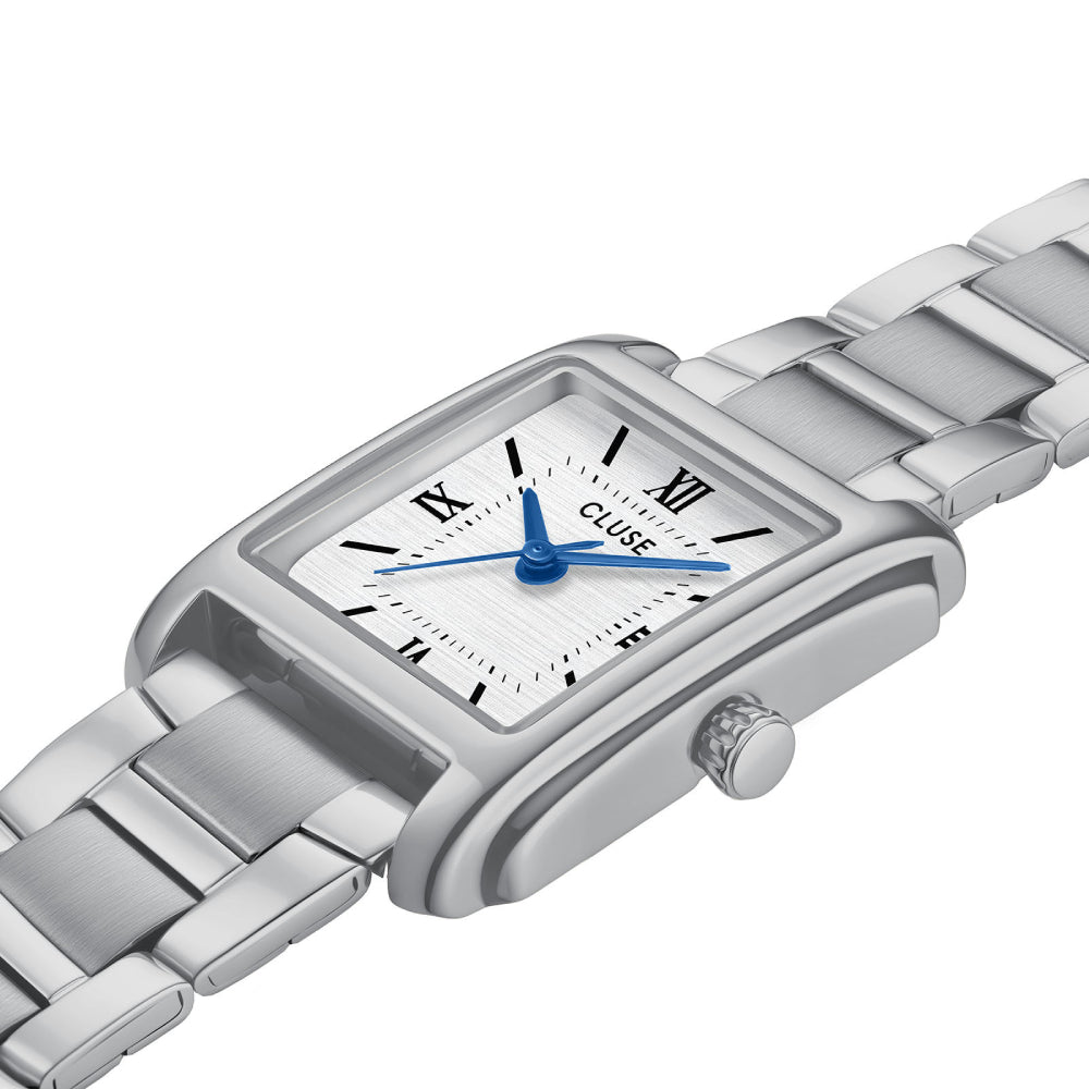 CLUSE Anglée Steel White Silver Colour CW16602