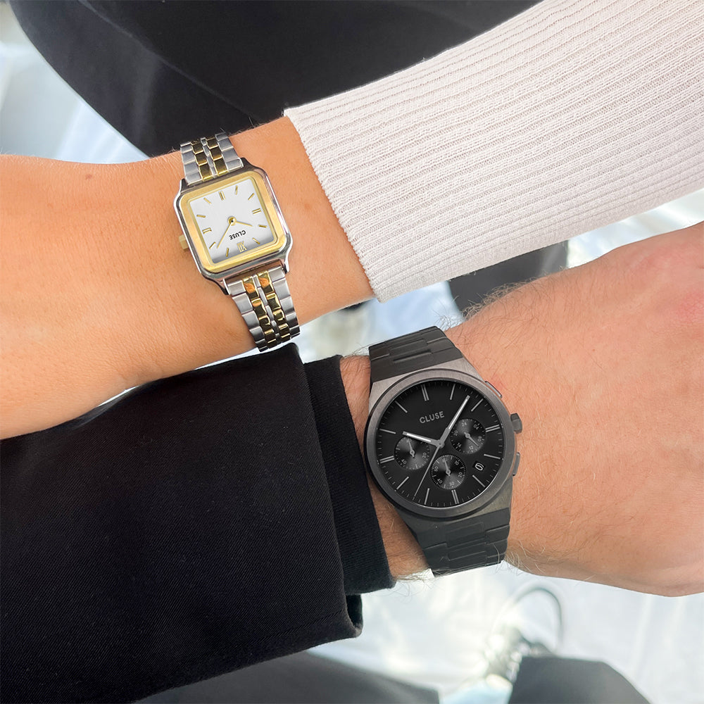 CLUSE Vigoureux Chrono Steel Full Black