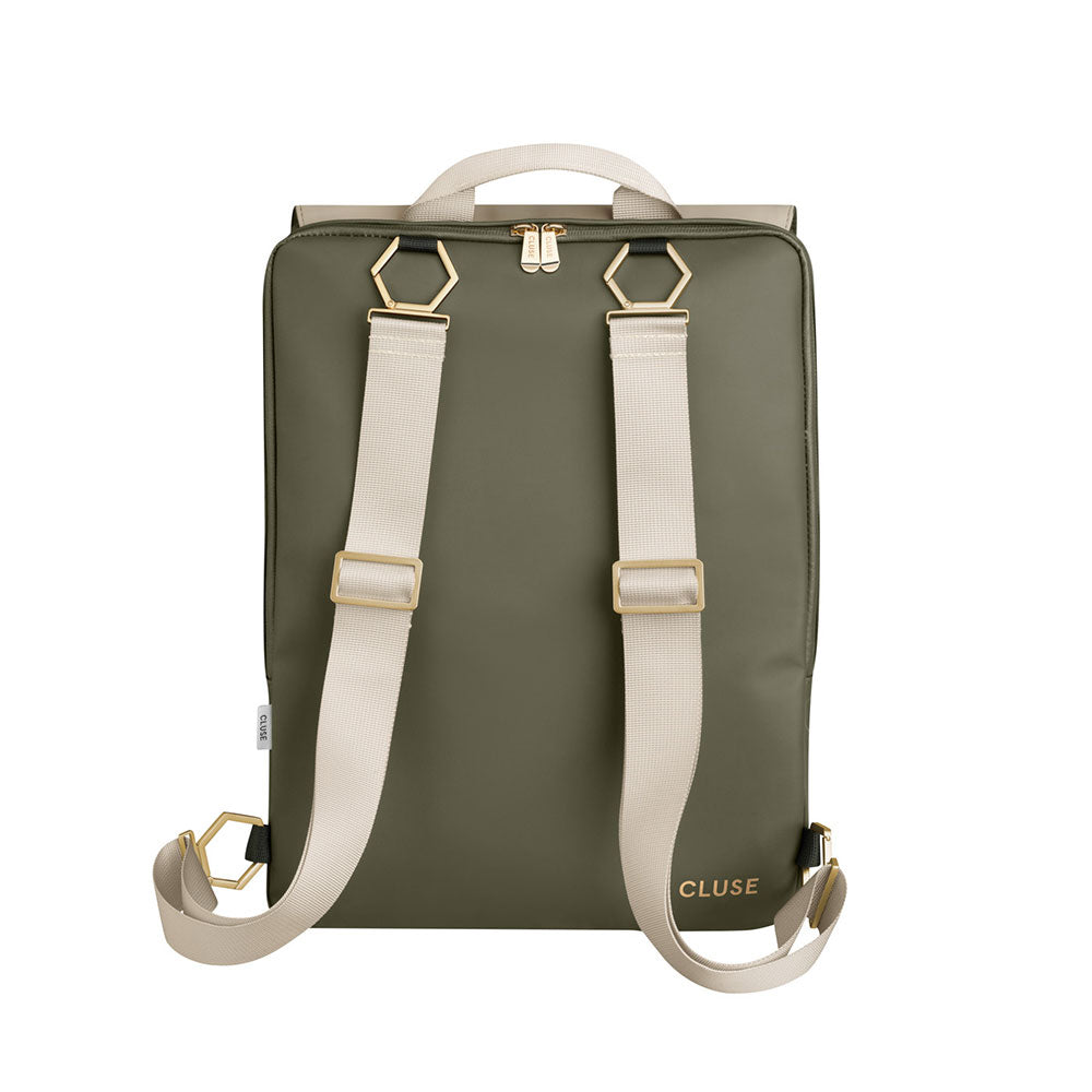 Σακίδιο Πλάτης Cluse Le Réversible Backpack Dark Green Moss Gold