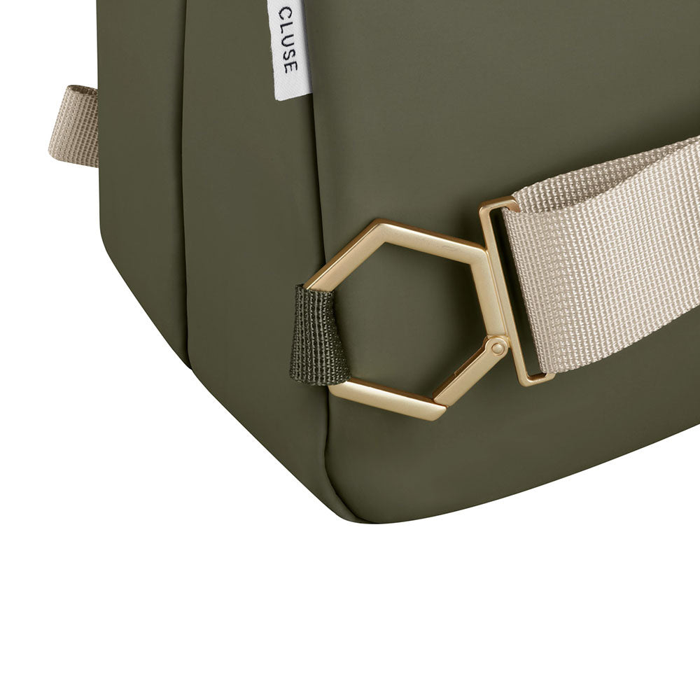Σακίδιο Πλάτης Cluse Le Réversible Backpack Dark Green Moss Gold