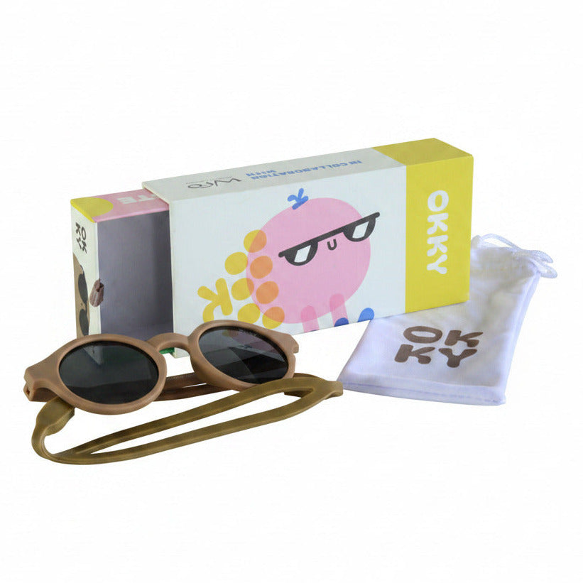 OKKY 1.5-3.0 Ετών Βρεφικά Γυαλιά Ηλίου Polarized Naia OK14012