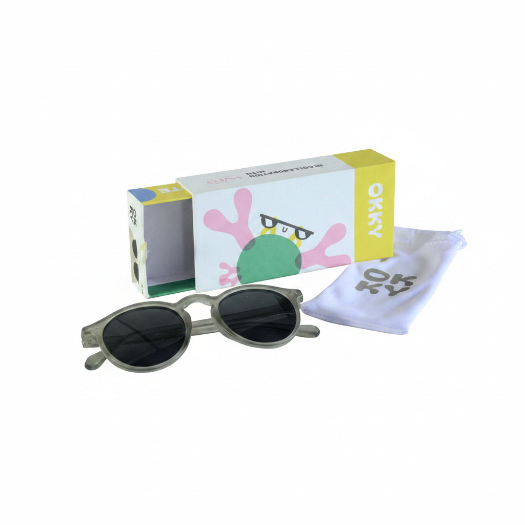 OKKY 9-16 Ετών Παιδικά Γυαλία Polarized Μπλέ Fisher OK34000