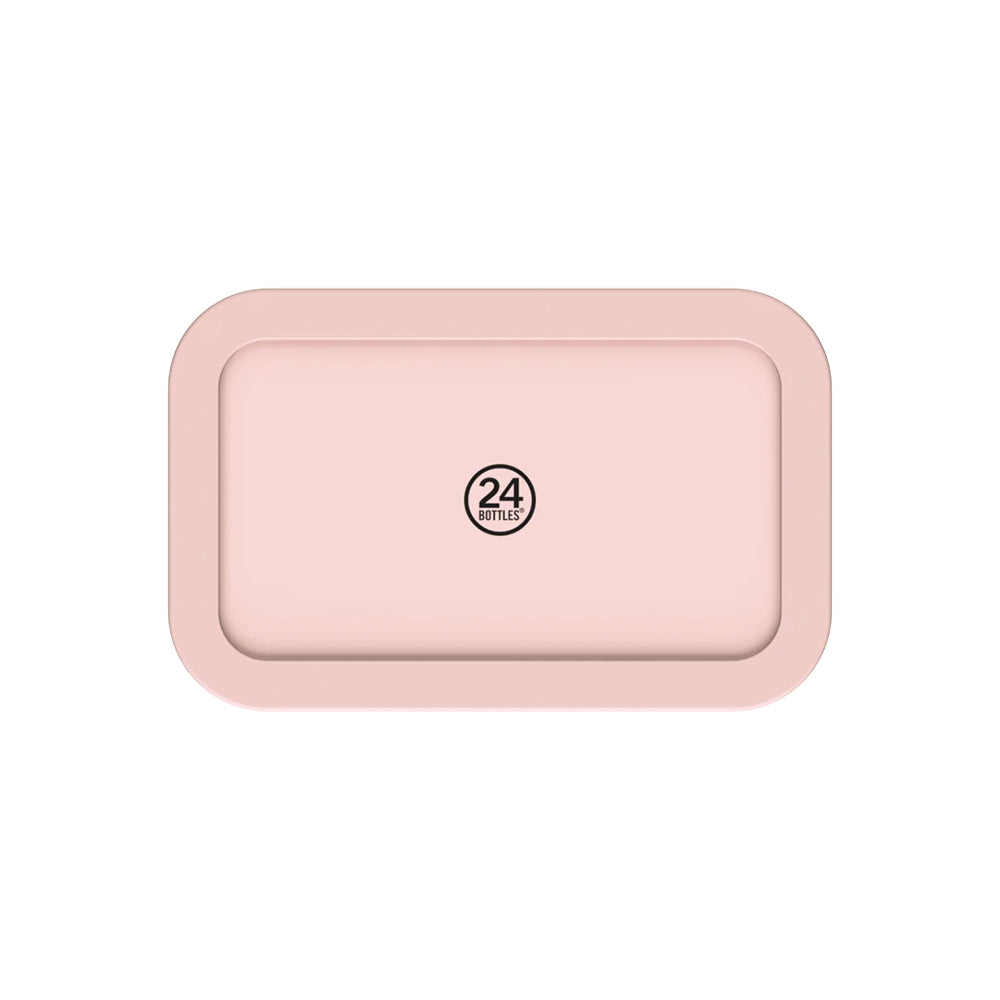 24Bottles Snack Box από Ανοξείδωτο Ατσάλι Dusty Pink