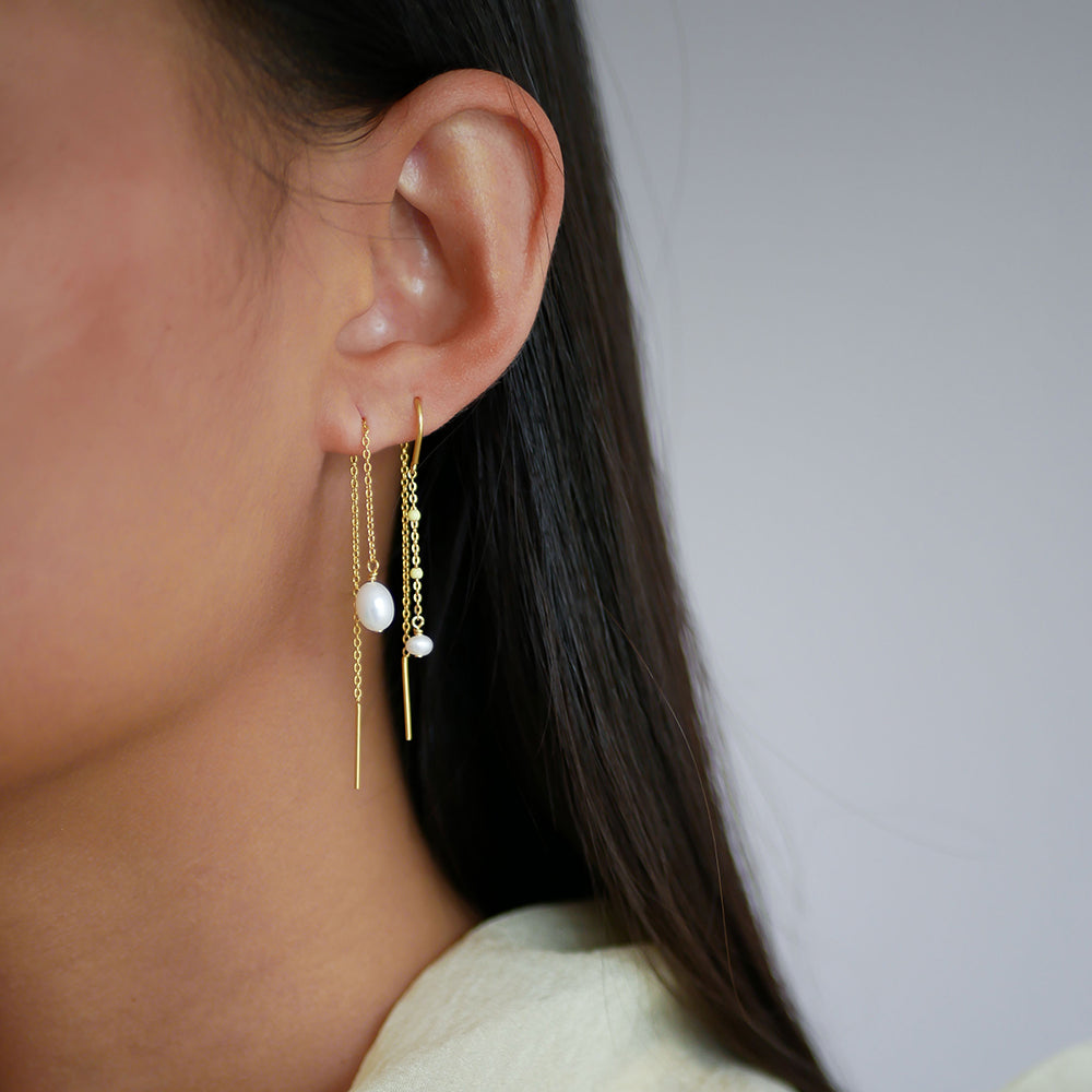 Enamel Earring Lilja E187G