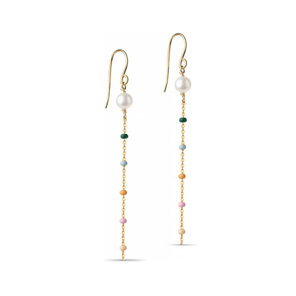 Enamel Earrings Lola Perlita E231G