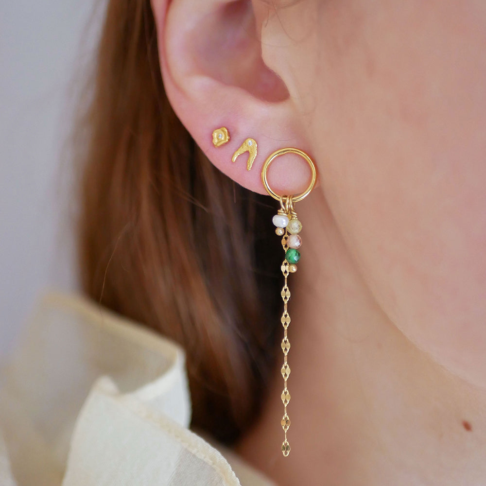 Enamel Studs Wishbone E239G