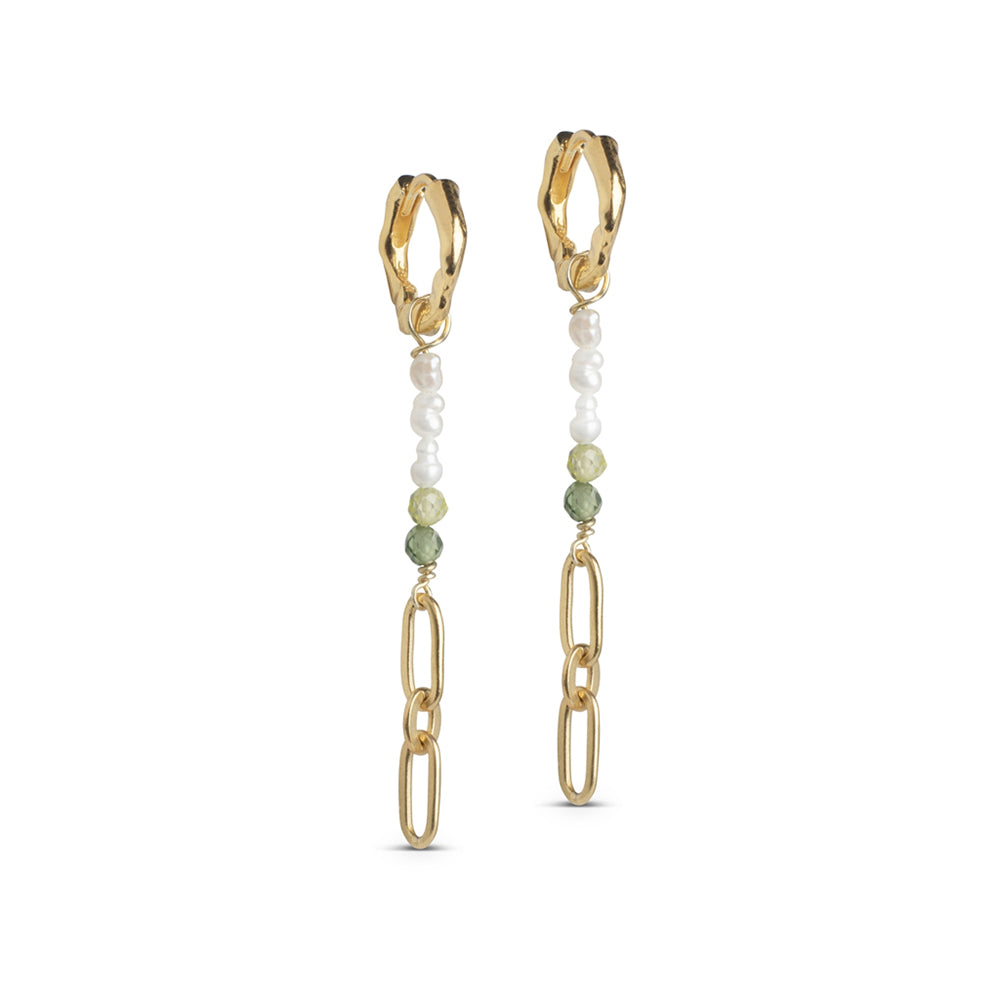 Enamel Hoops Abigail E281G