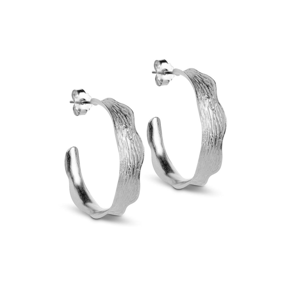 Σκουλαρίκια Enamel Ane Silver