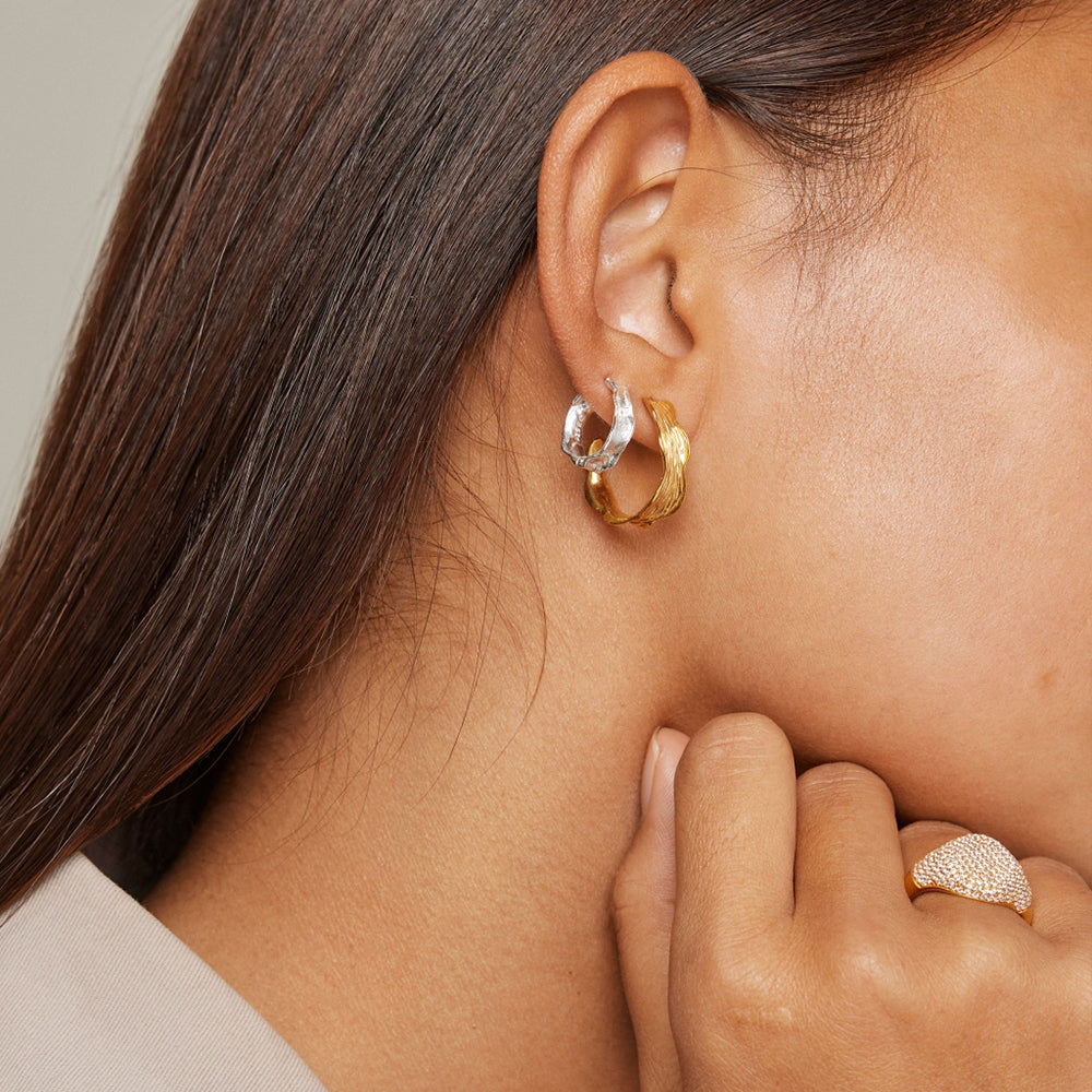 Enamel Hoops Everly E292SM