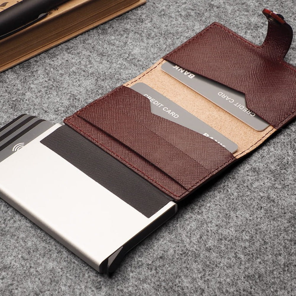 Pularys Easy Wallet Leather Cherry 210336303