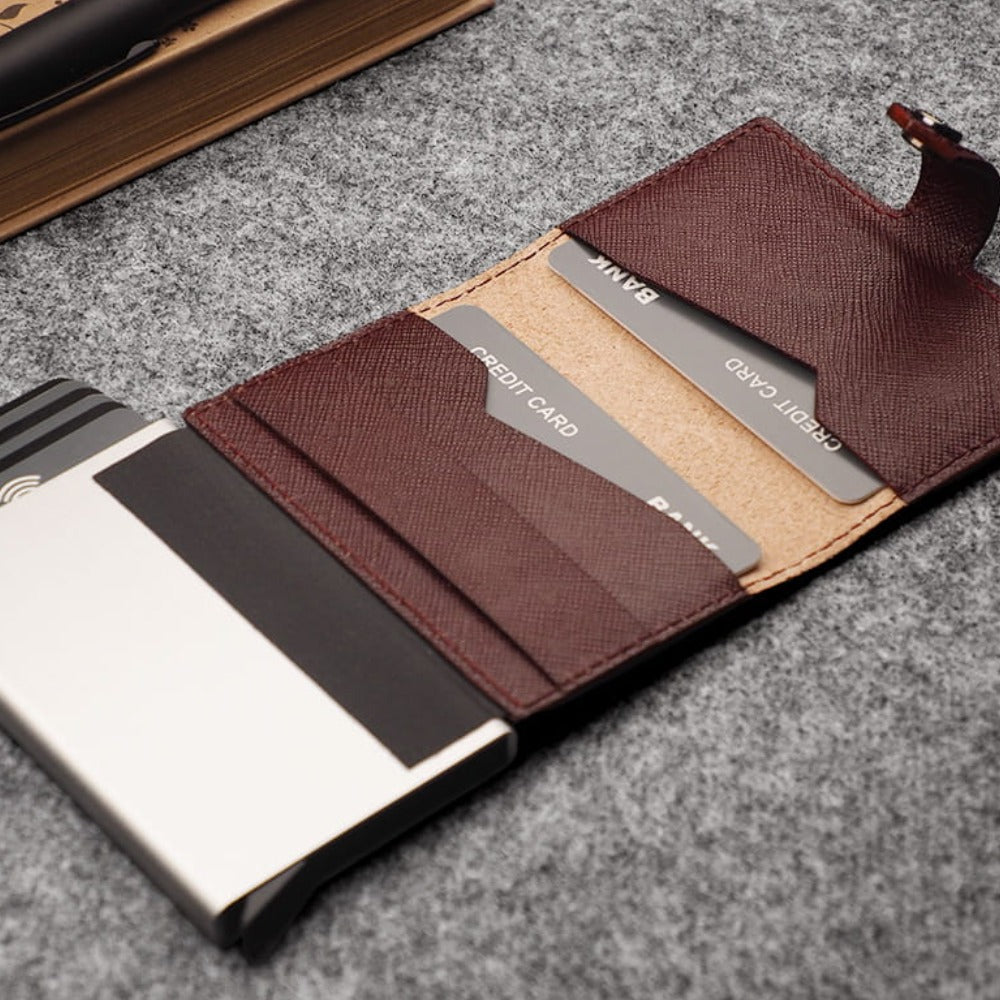 Pularys Easy Wallet Leather Cherry 210336303