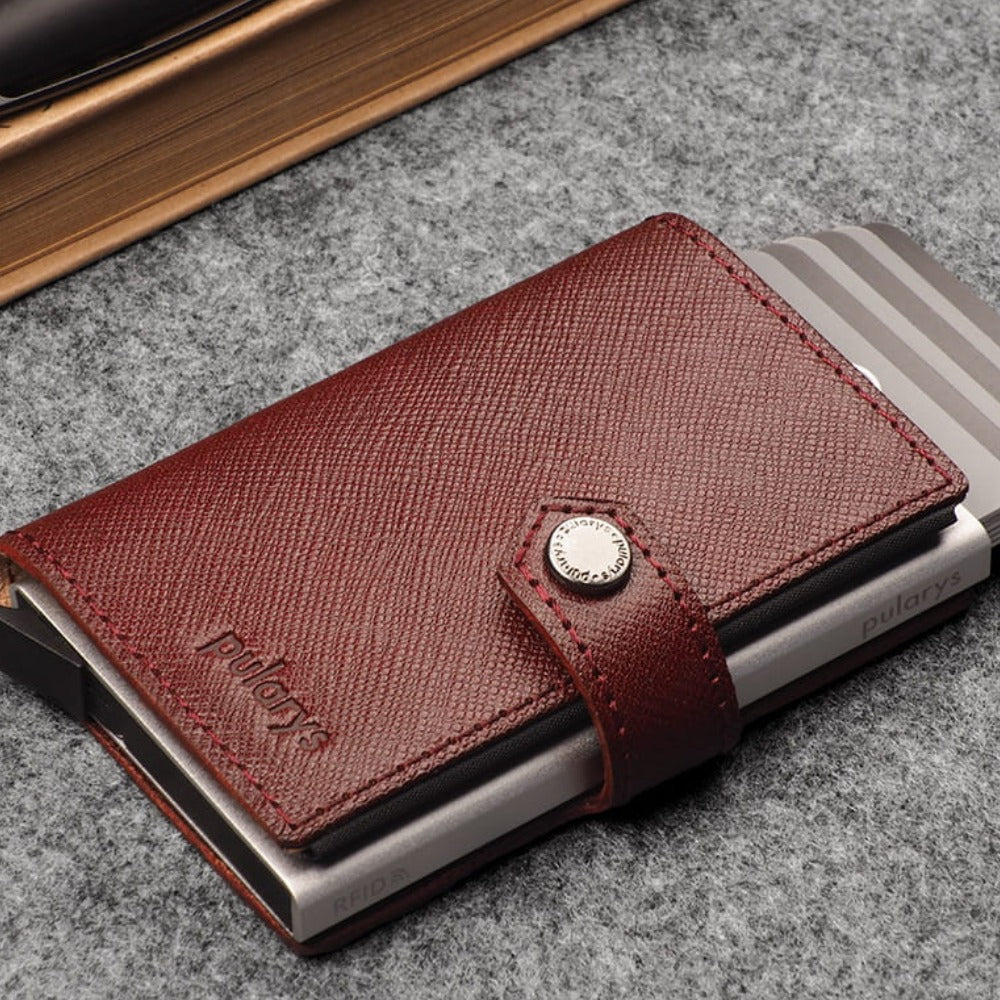 Pularys Easy Wallet Leather Cherry 210336303