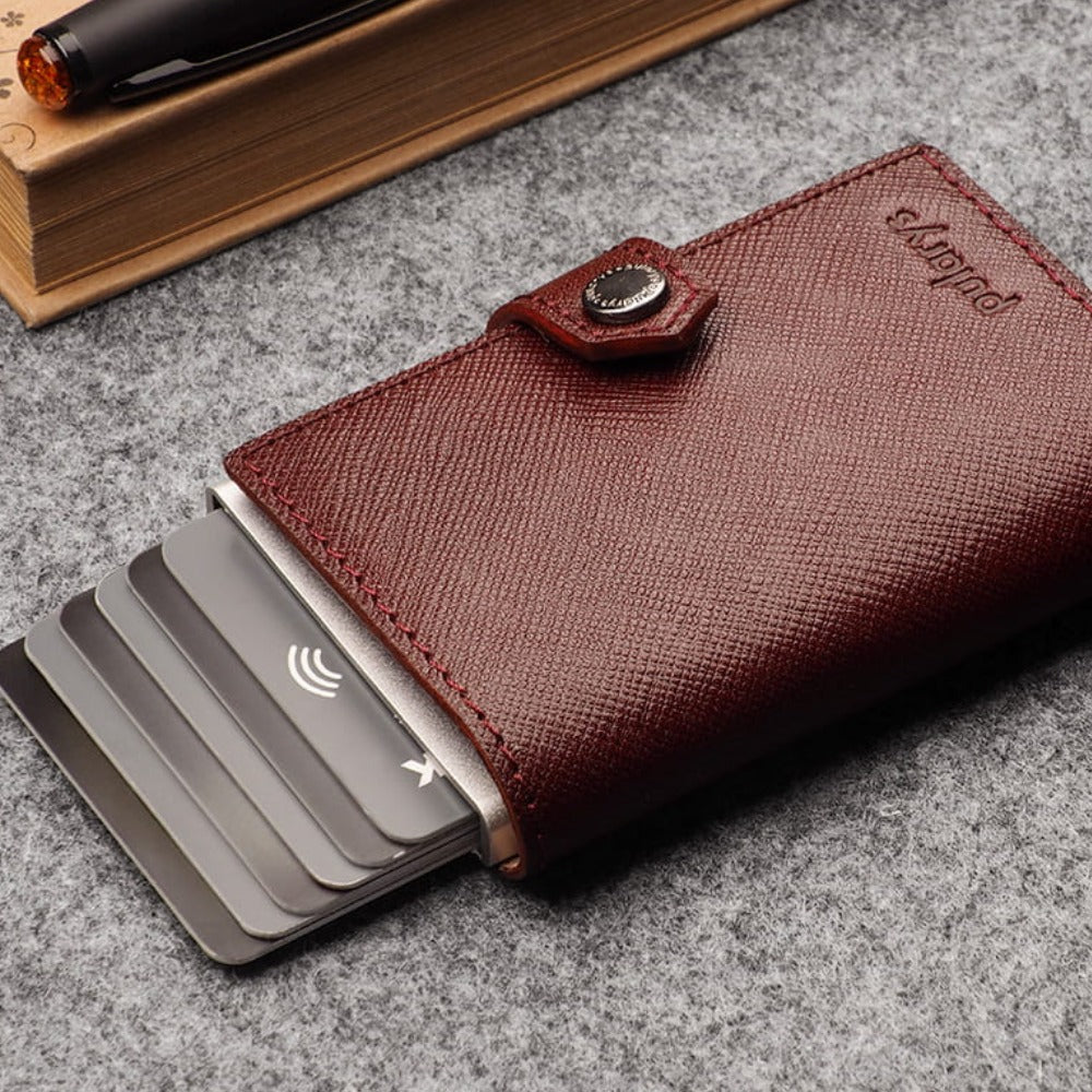 Pularys Easy Wallet Leather Cherry 210336303