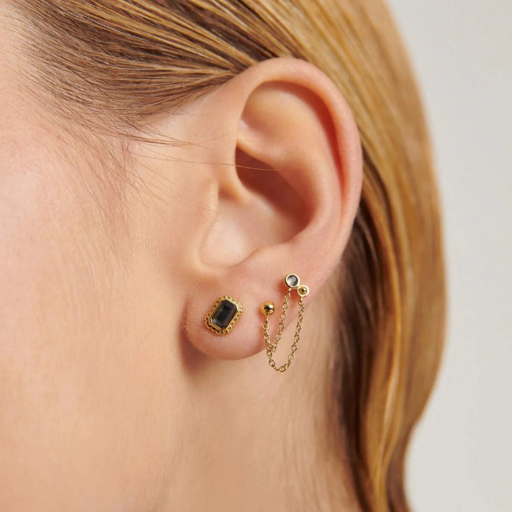 Aleyole Atomic Gold Stud EG4483