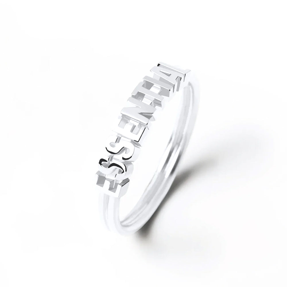 PDPaola Essential Silver Ring