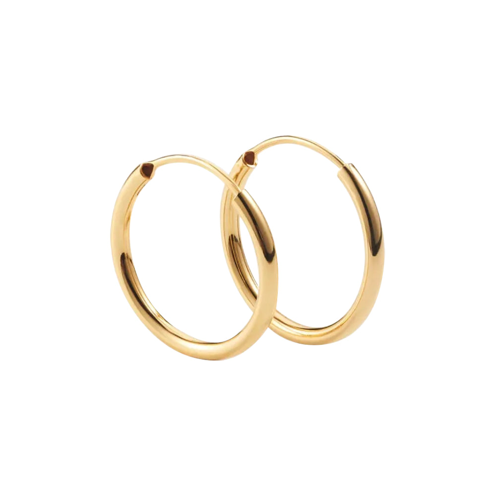 Aleyole Small Parfait Gold Hoops EG4118