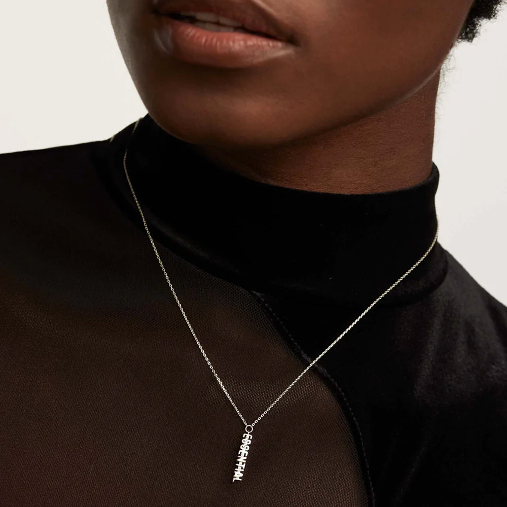 PDPaola Essential Silver Necklace