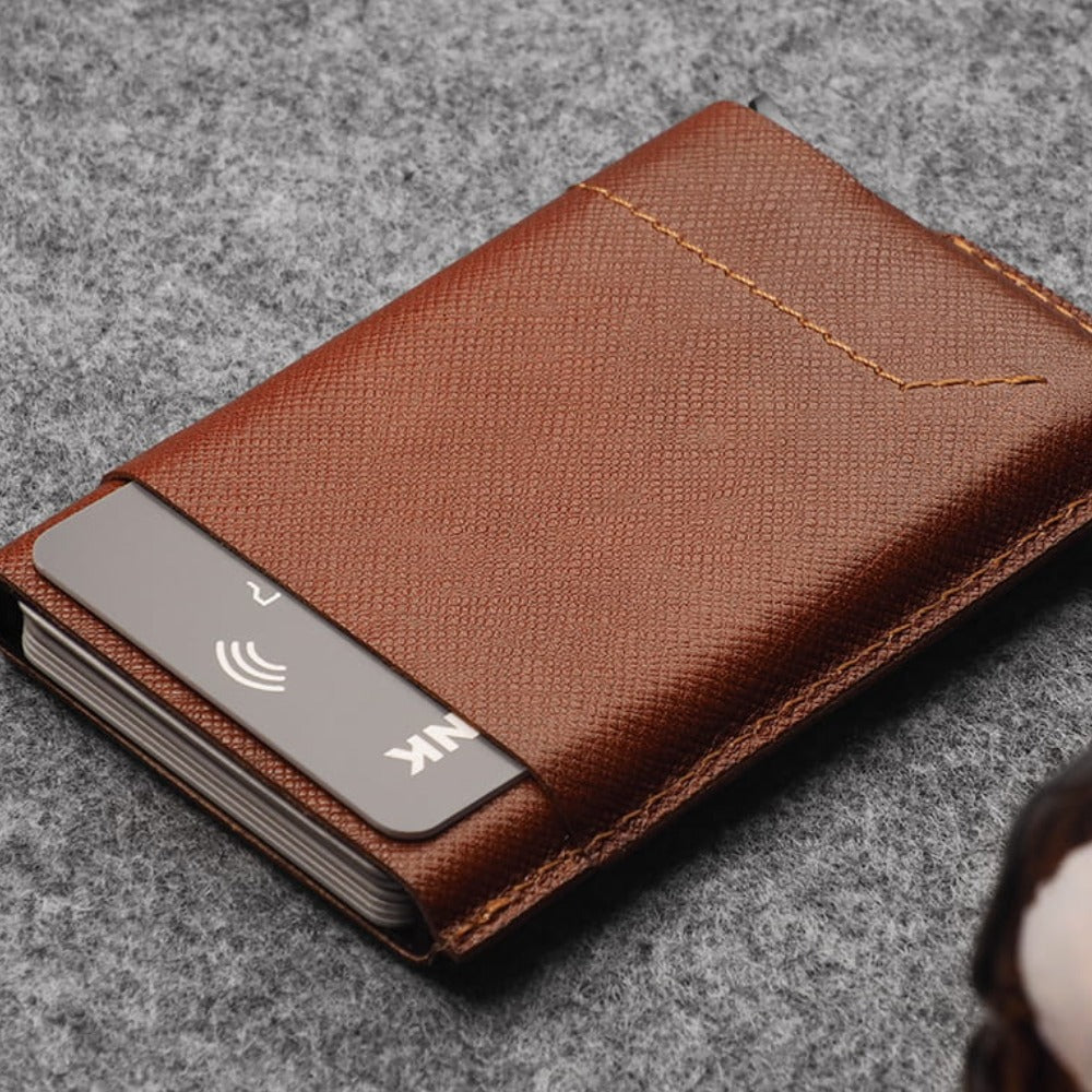 PULARYS Gobi Saffiano Leather Cherry 172436306