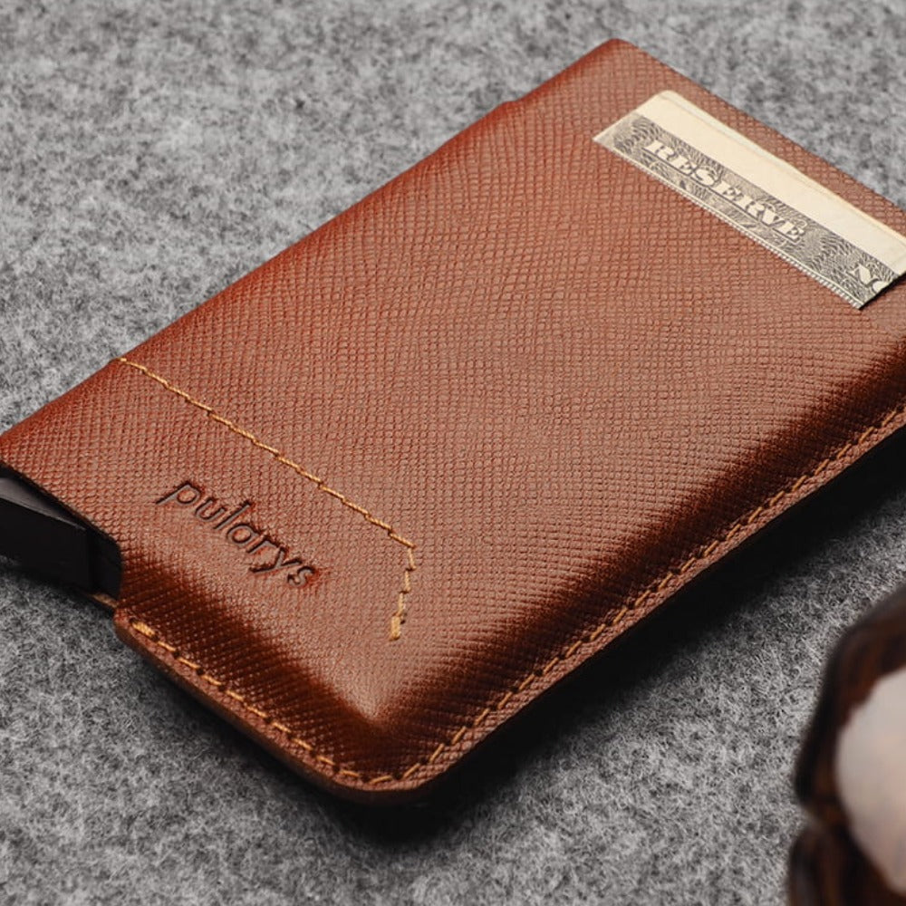 PULARYS Gobi Saffiano Leather Cherry 172436306