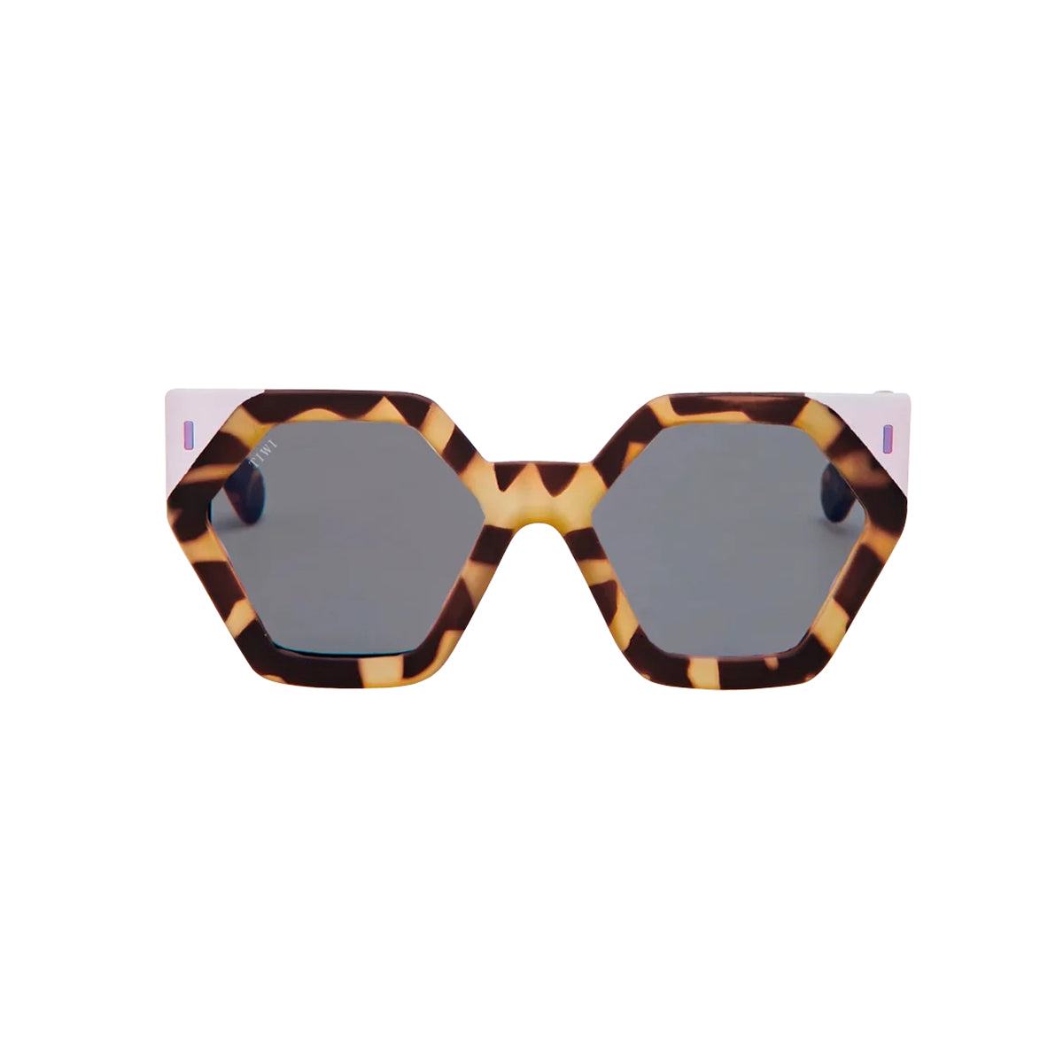 Γυαλιά Ηλίου HEXAGON II108 Rubber Bicolor Green Tortoise/Violet