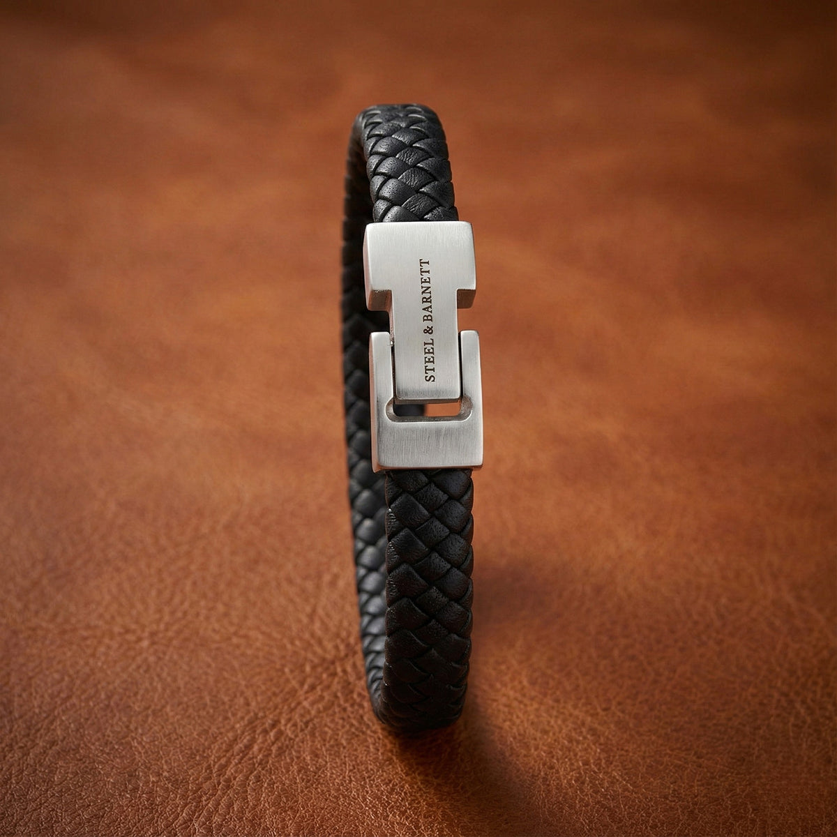 Steel & Barnett Βραχιόλι Leather Bracelet Archie 01 LBA001