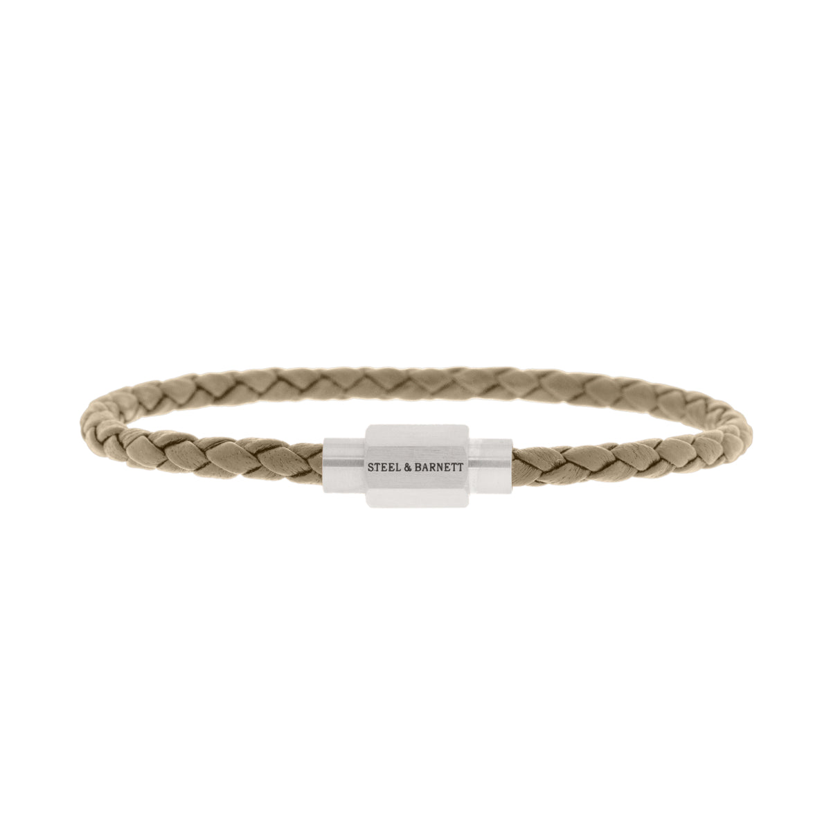 Steel & Barnett Βραχιόλι Leather Bracelet Luke Landon LBLL08