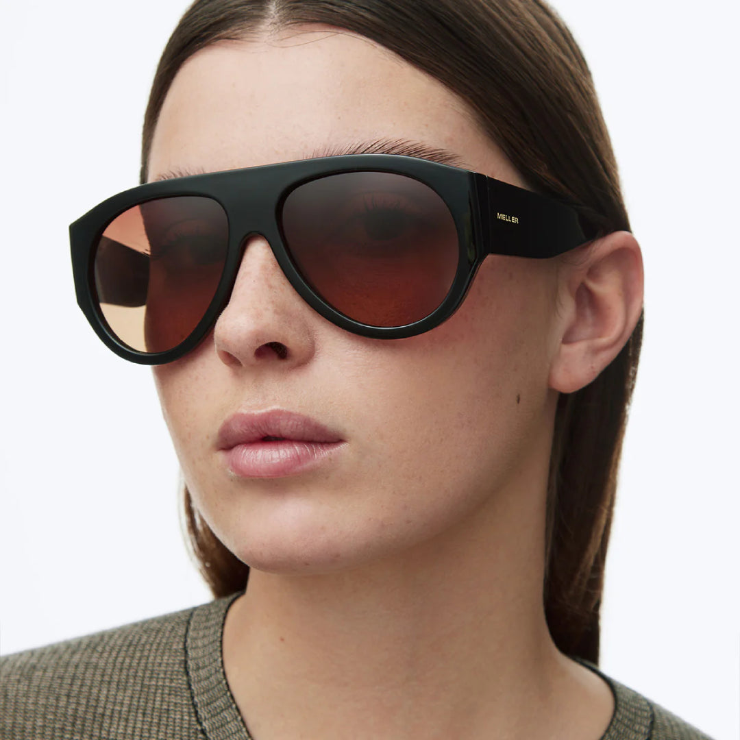 Meller Lira Black Brown Sunglasses