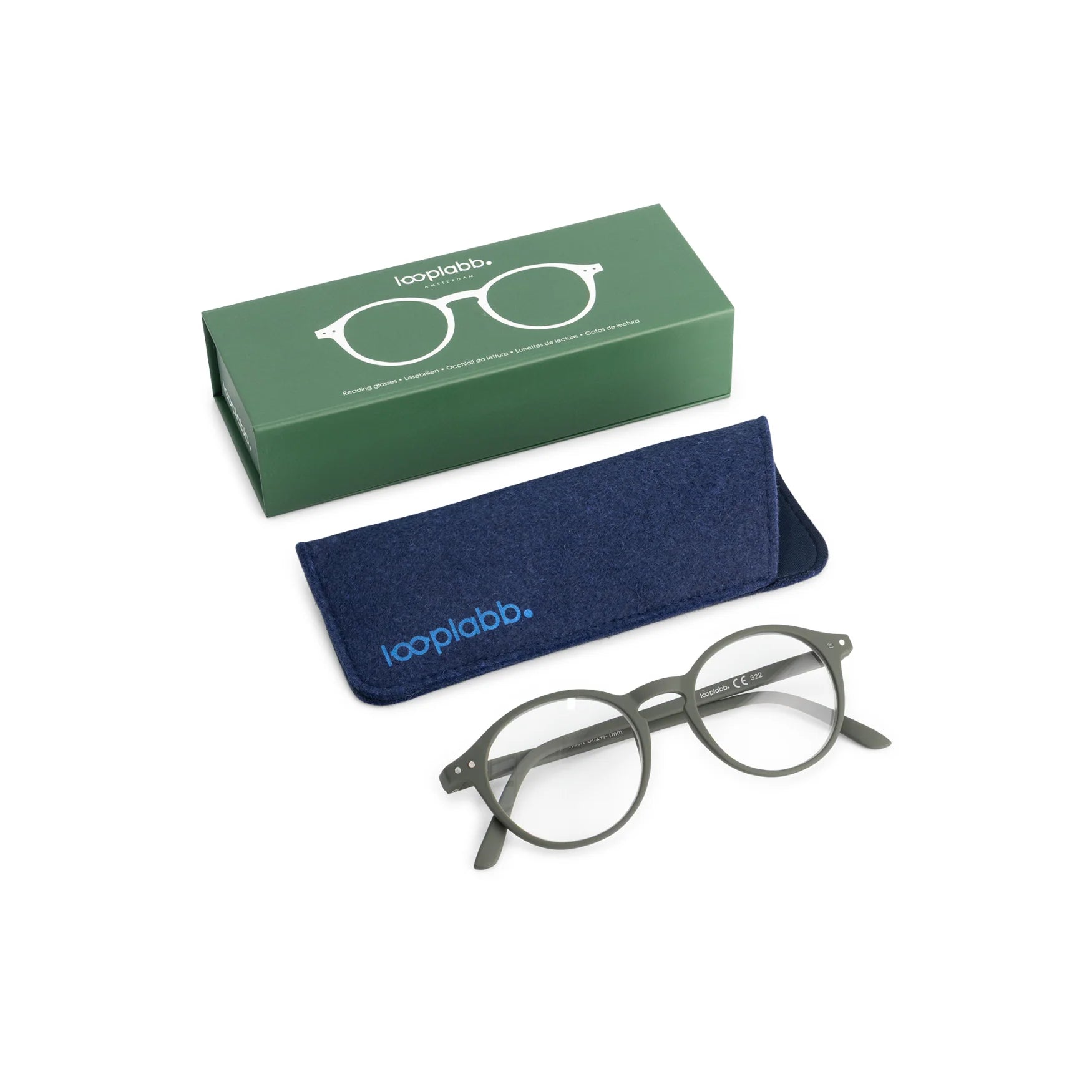 Γυαλιά Πρεσβυωπίας Looplabb Faust Olive Green