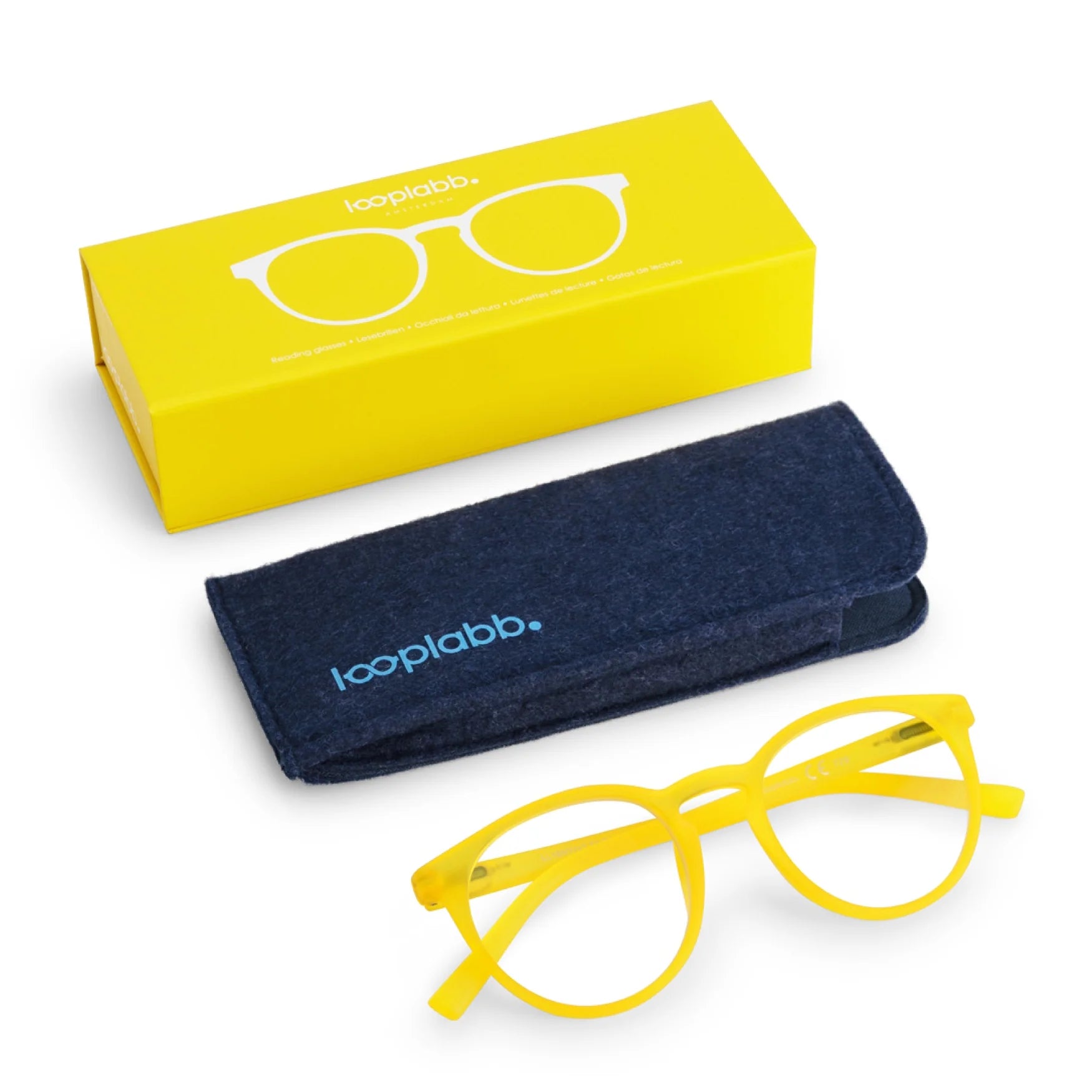 Γυαλιά Πρεσβυωπίας Looplabb Papillon Neon Yellow