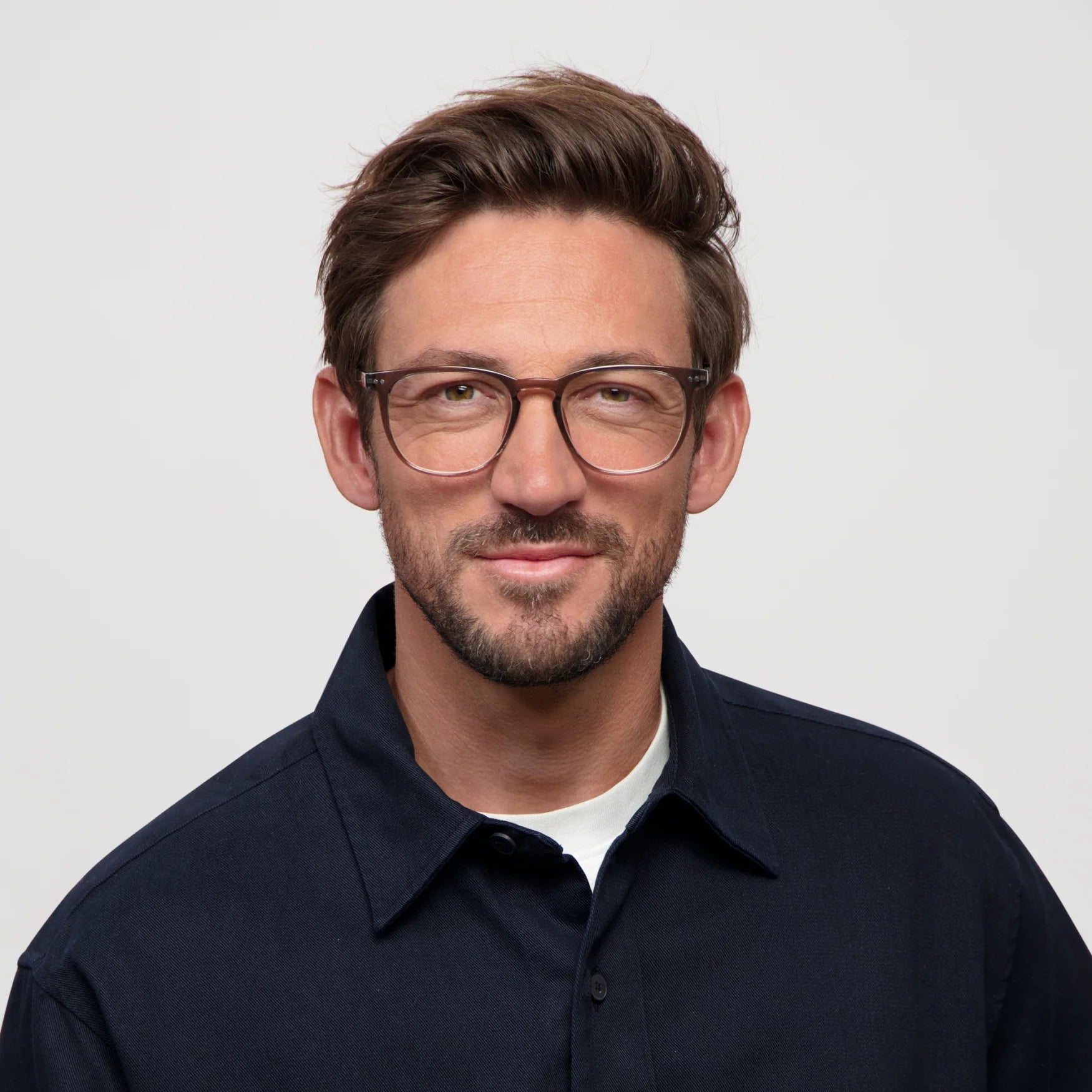 Looplabb Presbyopia Glasses The George Crystal Black