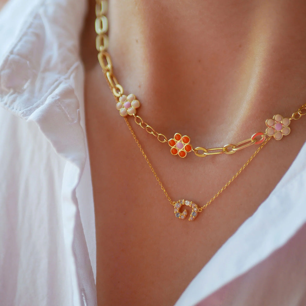 Enamel Necklace My Name G N78G