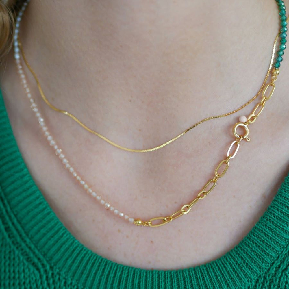 Κολιέ Enamel Gabriella Green