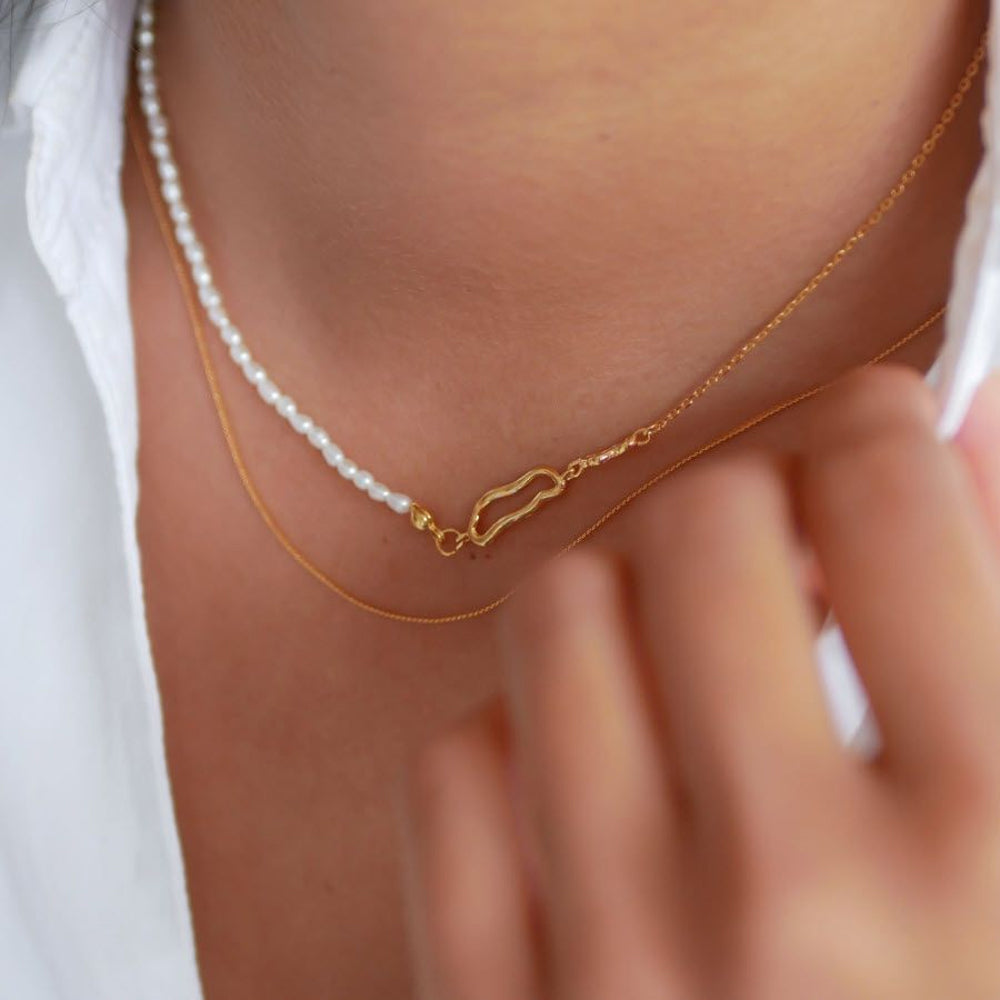 Κολιέ Enamel Juliana Gold