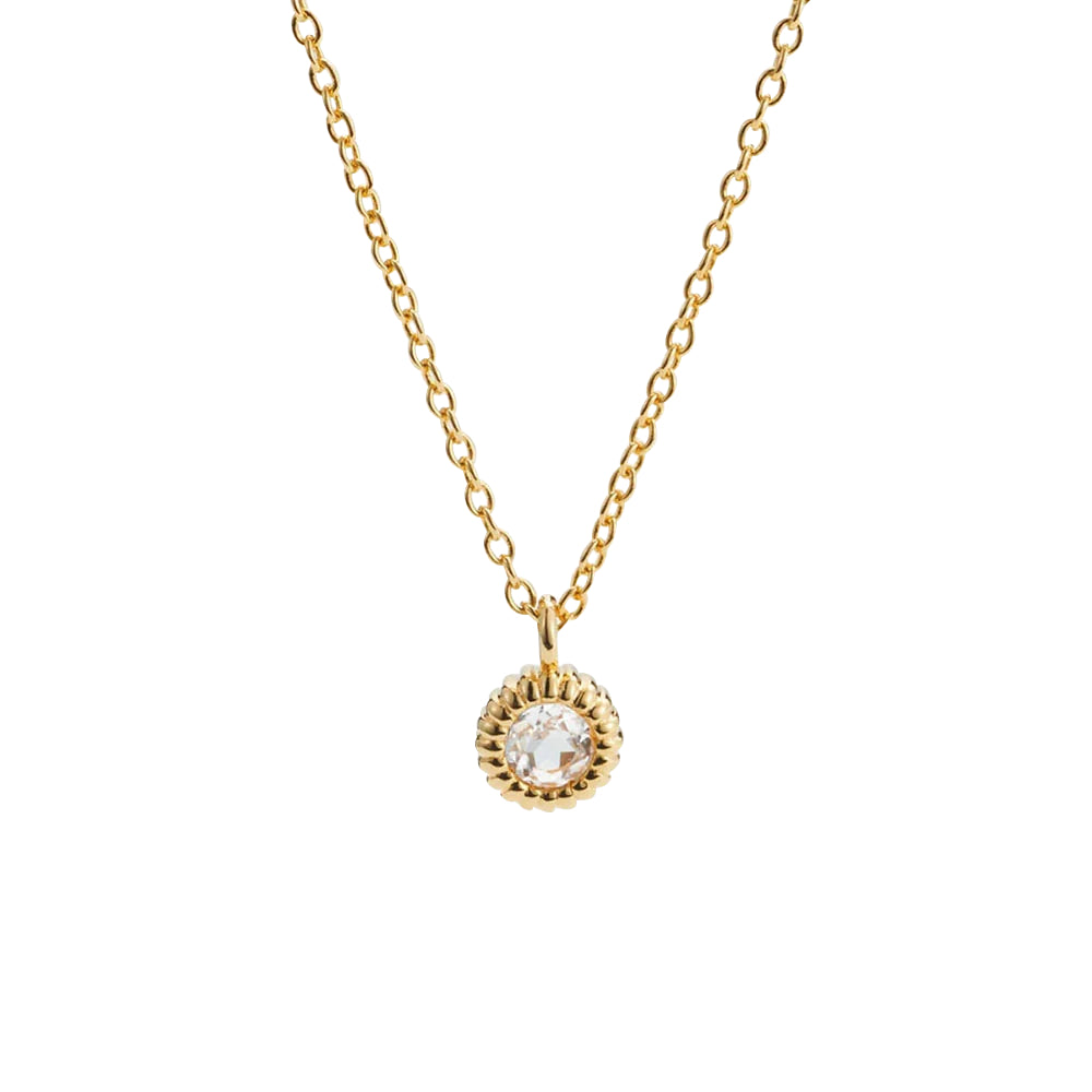 Aleyole Wheel Of Time Gold Necklace NG4465