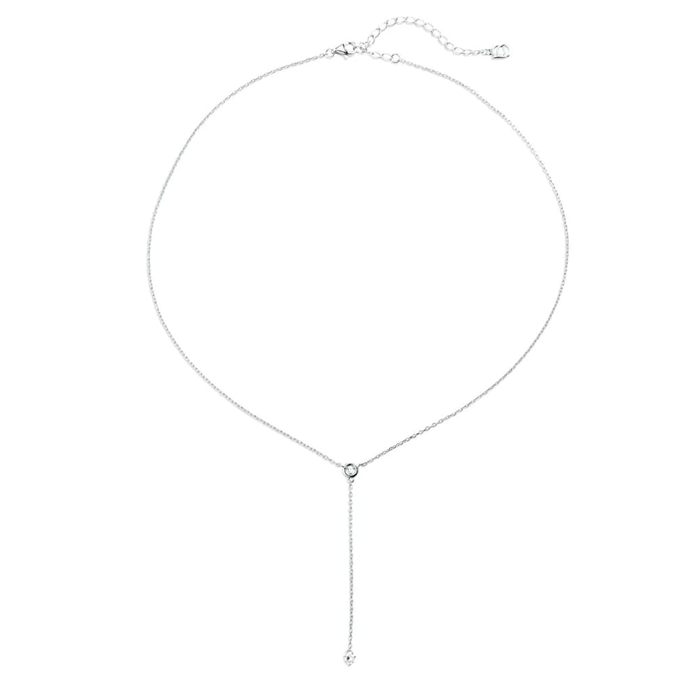 Aleyole Disco Ball Silver Necklace NS4462