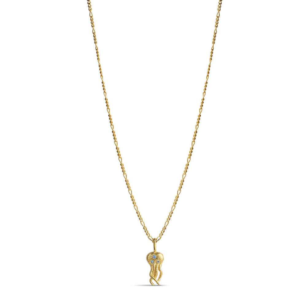 Enamel Necklace Jellyfish N91GM