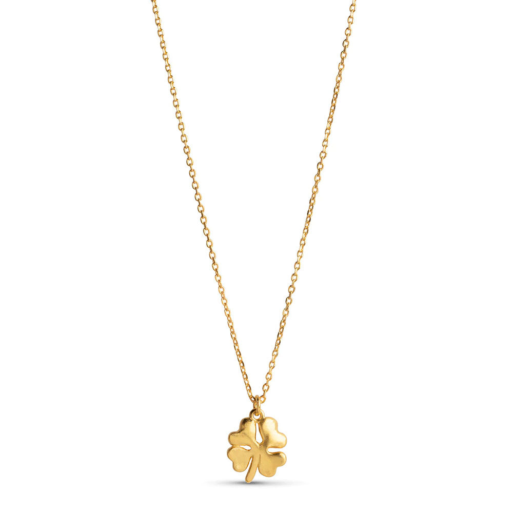 Enamel Necklace Organic Clover N79GM